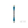 Te Connectivity Sensor Cables / Actuator Cables M12-3Ms-10.0Sh M12-3Fs-Pvc T4162113003-007